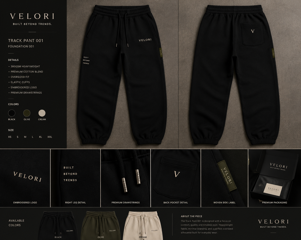 FOUNDATION 001 (Track Pant)